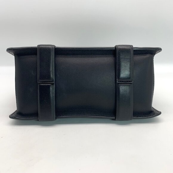 Theory Black Leather West Mini Satchel - Picture 5 of 11